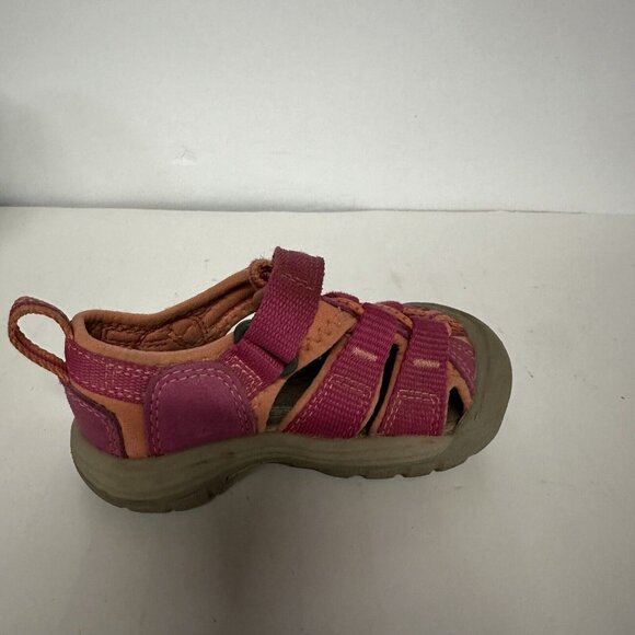 Keen Girls Outdoor Play Sandals Shoes Pink Toddler Size 6 School Hiking Water - Picture 7 of 9